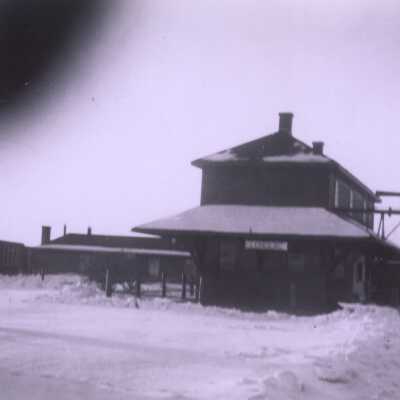 Photograph, CNR Station at Longlac