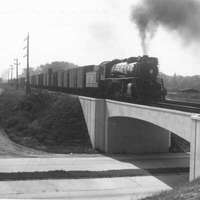 Grand Trunk Western Locomotive #3445