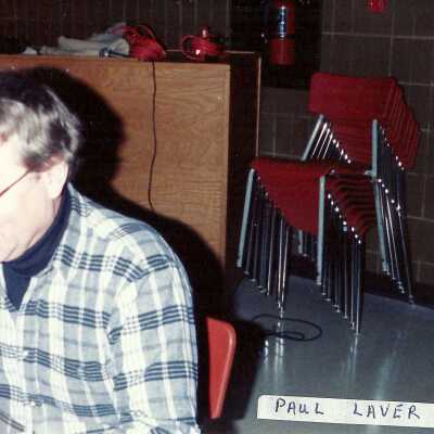 Photograph, Paul Laver.