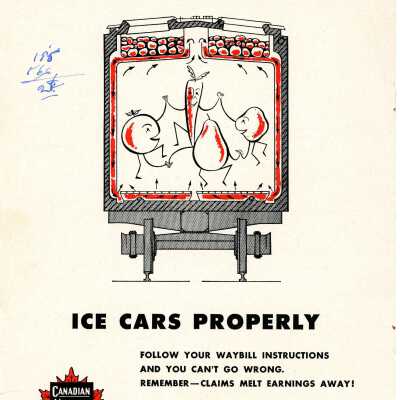 CNR Ice Cars Ad from CNR Service Department