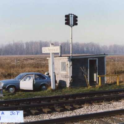 Photograph, CNR Station, Petrolia Junction, Ontario.