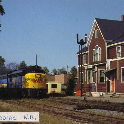 Photograph, CNR Station at Petitcodiac, New Brunswick.