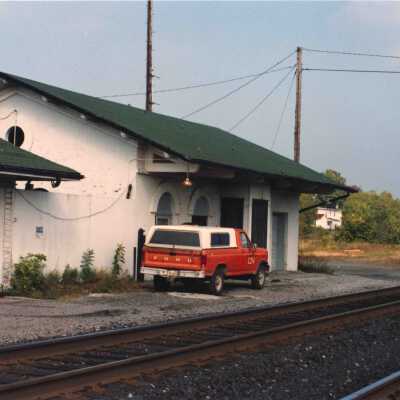 Photograph, CNR Station at Brighton, Ontario.