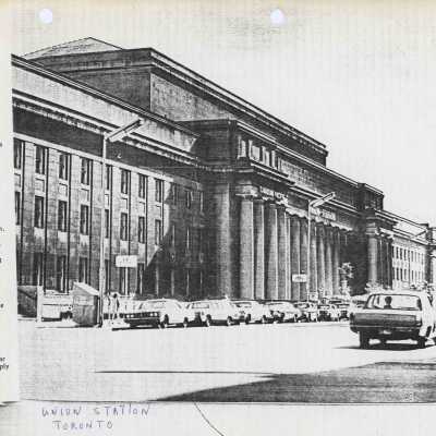 Photograph, Union Station, Toronto, Ontario
