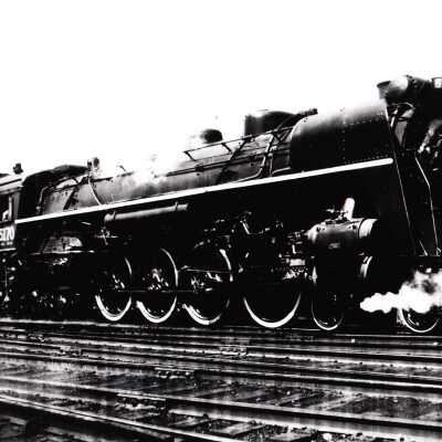 Photograph, CNR Steam Engine 6170