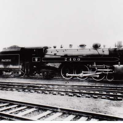Photograph, CPR Locomotive 2400.