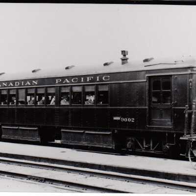 Photograph, CPR Gas Car 9002.