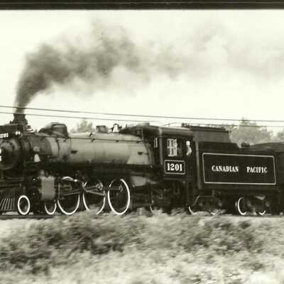 Photograph, CPR Locomotive 1201