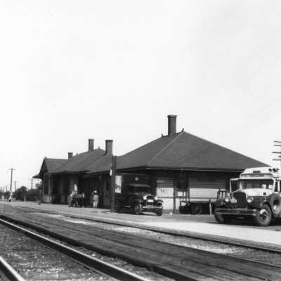 Photograph, CNR Station, Welland, Ontario, Canada.