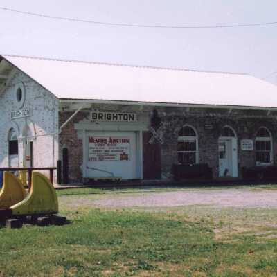 Photograph, CNR Station at Brighton, Ontario.