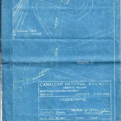 Blueprint - Cn Hornepayne