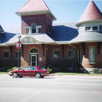 Photograph, CNR Station, Petrolia, Ontario.