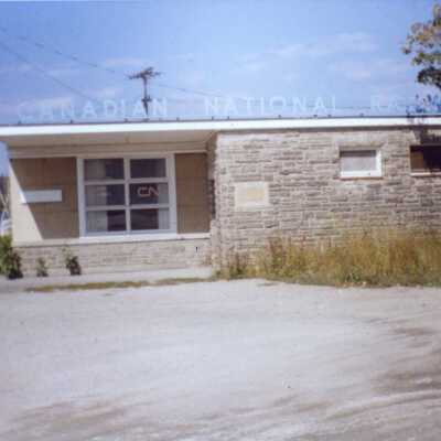Photograph, CNR Station at Midland, Ontario.