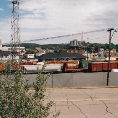 Photograph, Sudbury CPR Yard