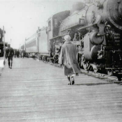 Photograph, Board Walk at Capreol Station