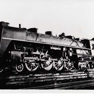 Photograph, CNR Steam Engine 6175