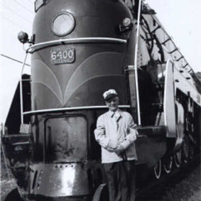 Photograph, CNR Locomotive 6400.