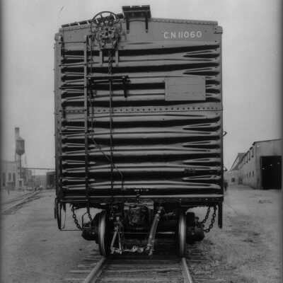 Photograph, Canadian National Railways (CNR) Box bagage car No. 11060.