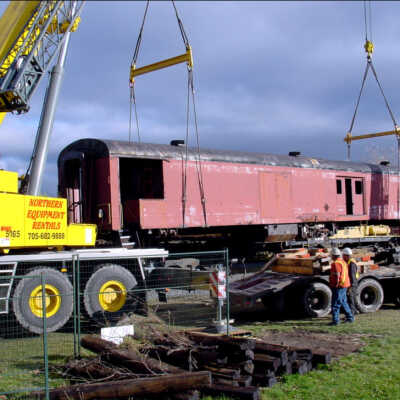 Photograph, NORMHC, "The Big Move", Prescott Park Rearrangement and Expansion.