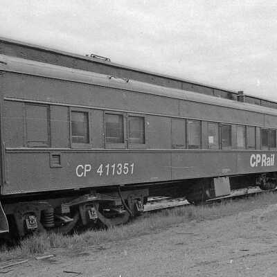 Photograph, CPR Locomotive 411351.