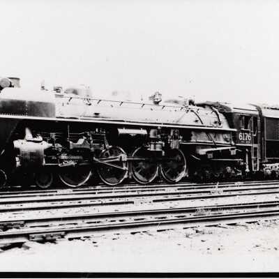 Photograph, CNR Steam Engine 6176