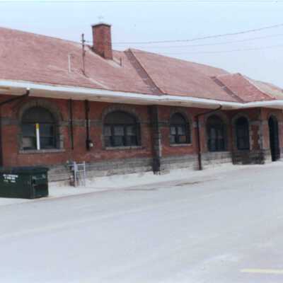 Photograph, CNR Station at Coburg, Ontario.