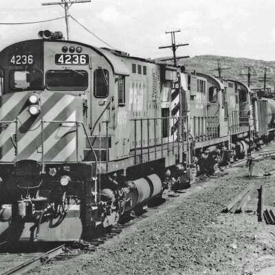 Photograph - Locomotive 4236, Clarabelle Oil train