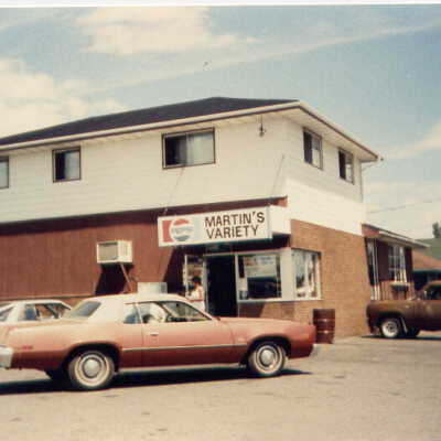 Photograph, Martin's Variety Store, Capreol, Ontario.