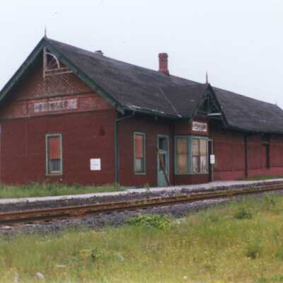 Photograph, CNR Station, Hespeler, Ontario, Canada.