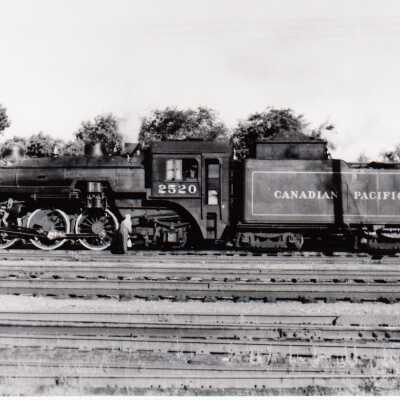 Photograph, CPR Locomotive 2520.