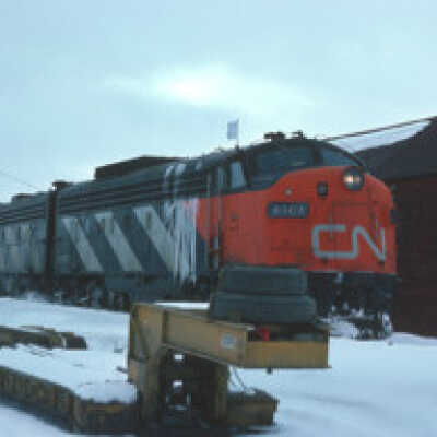 Photograph, CNR Locomotive 6507.