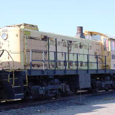 Photograph, INCO Locomotive 203