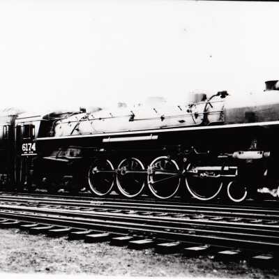 Photograph, CNR Steam Engine 6174