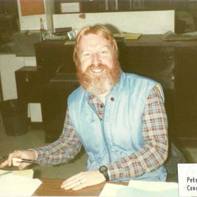 Photograph, Peter Young, Conductor.