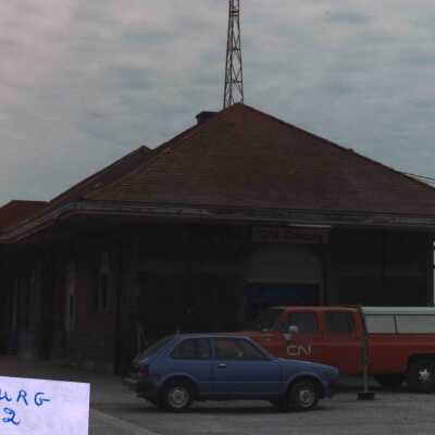 Photograph, CNR Station at Coburg, Ontario.