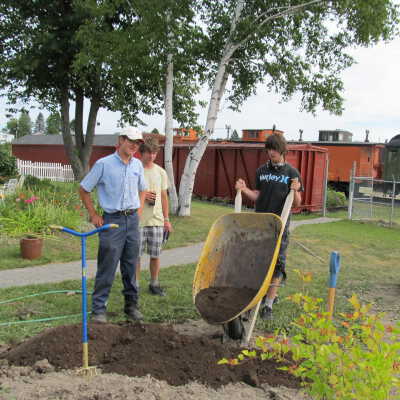 Photograph, NORMHC, Garden of Life Opening Ceremony and Construction.