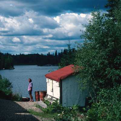 Photograph, Algoma Central Mile 212 Station, 1996.