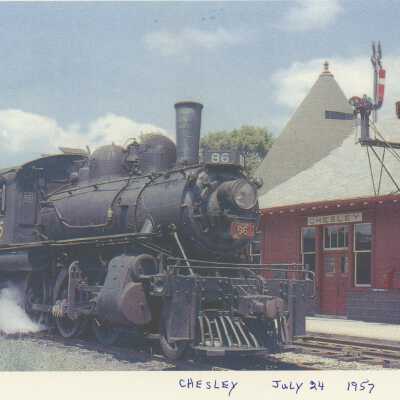 Photograph, CNR Station, Chesley, Ontario, Canada.