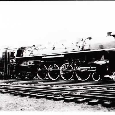 Photograph, CNR Steam Engine 6174
