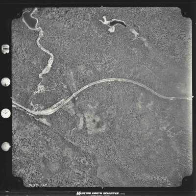 Photograph, Aerial Shots, Canadian National Railway, Unknown Location.