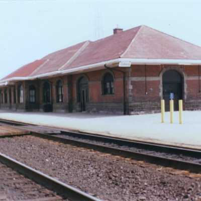 Photograph, CNR Station at Coburg, Ontario.