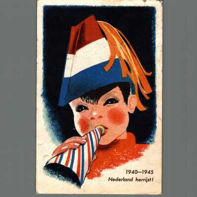 Postcard written to Mrs. Dippie Carrise