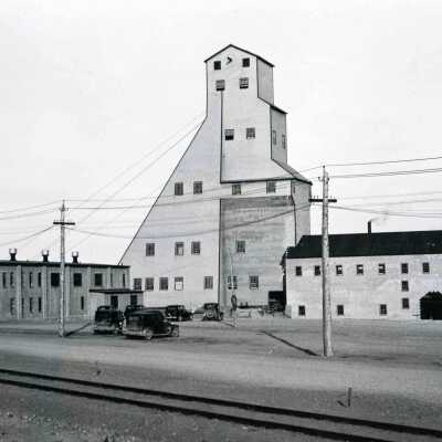 Photograph, Falconbridge Number 5 Shaft Looking North East, 1936.
