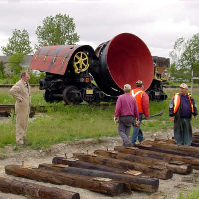 Photograph, NORMHC, "The Big Move", Prescott Park Rearrangement and Expansion.
