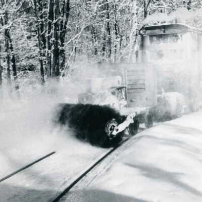Photograph, Rail System, Nobel, Ontario, Explosives Plant.