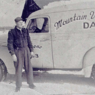 Photograph, Mountain View Dairy Truck.