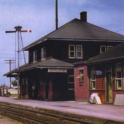 Photograph, CNR Station at Geraldton