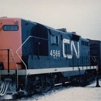 Photograph - CN locomotive no. 4566