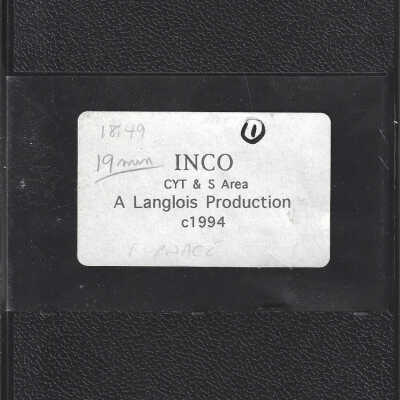 INCO CYT and S Area A. Langlois Production: Hot Copper Car Footage