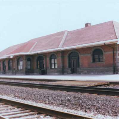 Photograph, CNR Station at Coburg, Ontario.